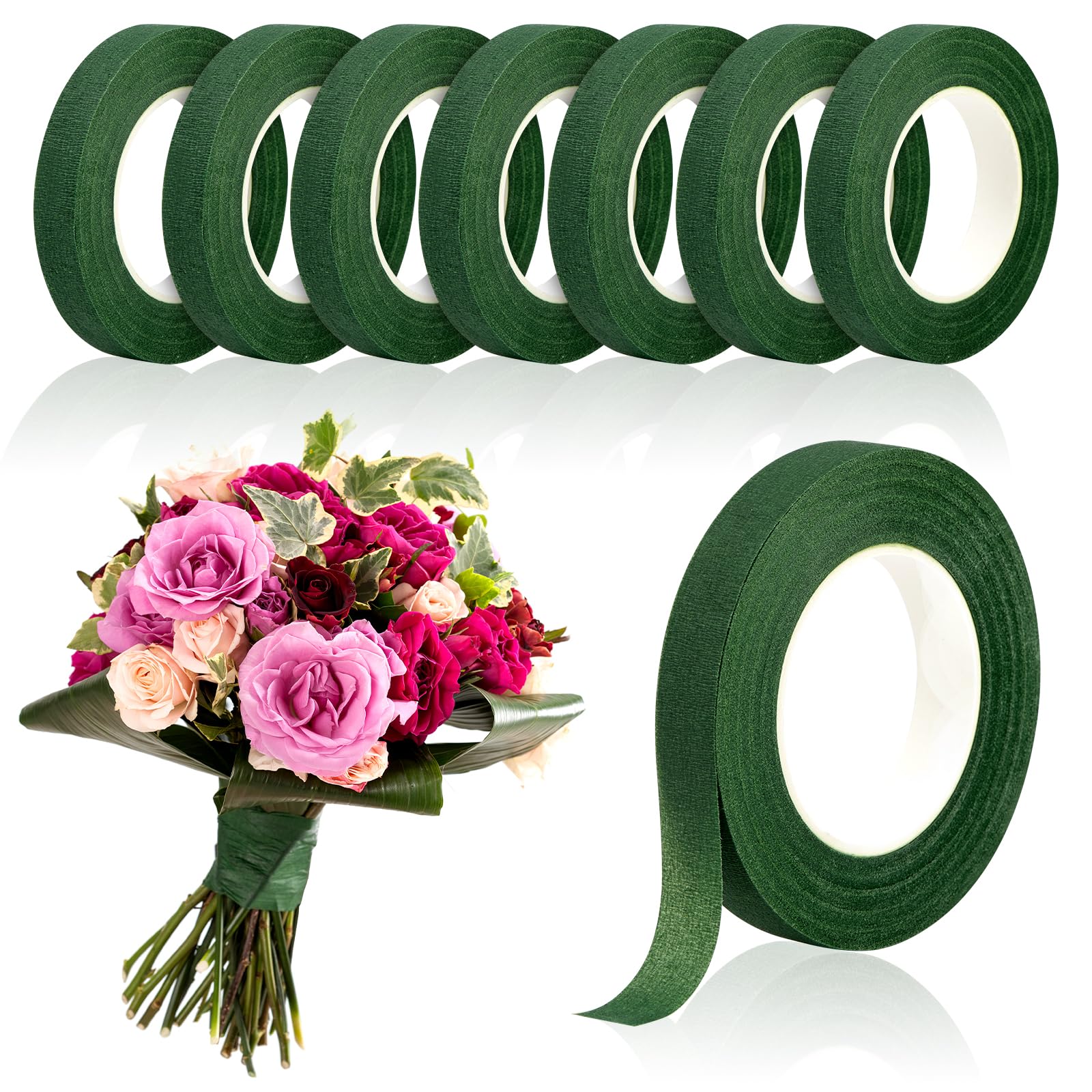 Anda Florist Supply - Cinta Floral Verde de 20 Yardas,