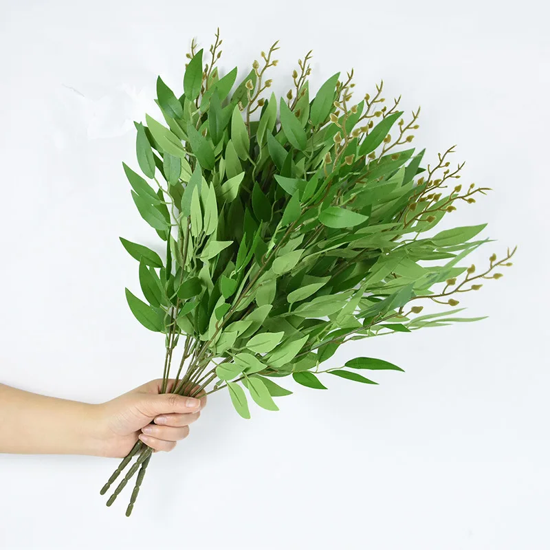 Plantas artificiales, tallos v - Ruscus Stem Faux reseña y precio