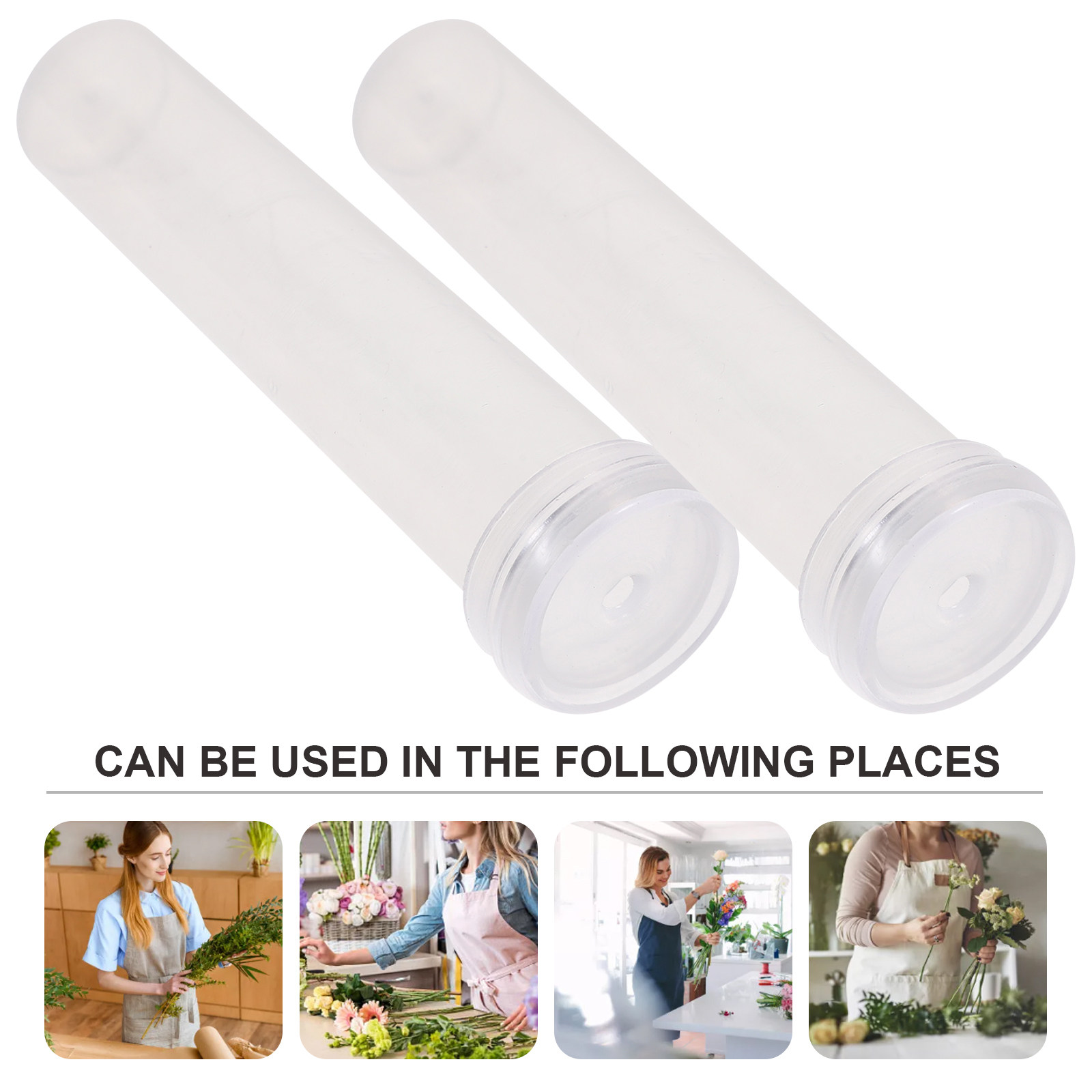 100 unidades de tubos de plást - Anda Florist Supply reseña y precio
